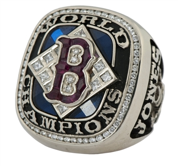 2004 Boston Red Sox World Series Champions Ring With Original Presentation Box (Player Ring)- Player LOA